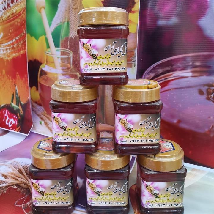 عسل چند گیاه ارگانیک یک کیلویی (  مستقیم از زنبور دار)